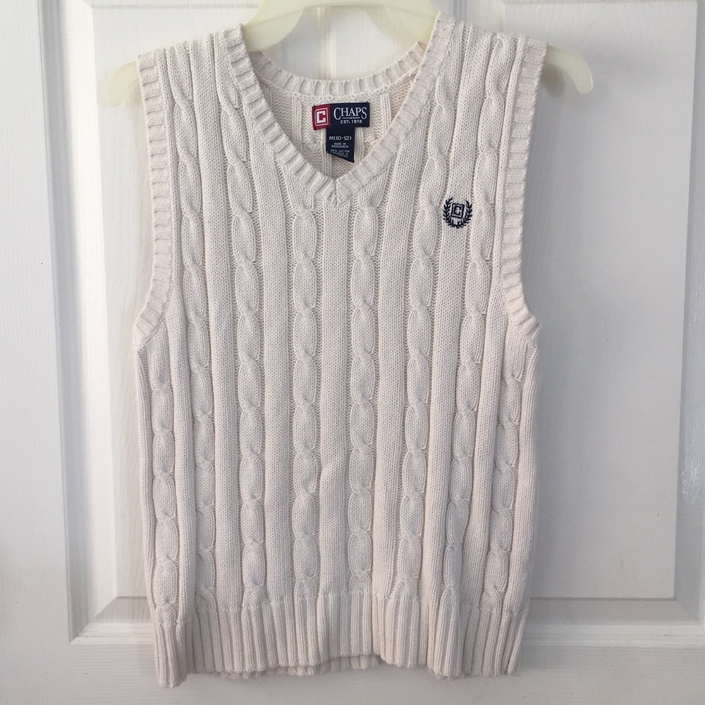 Chaps Knit Sweater Vest